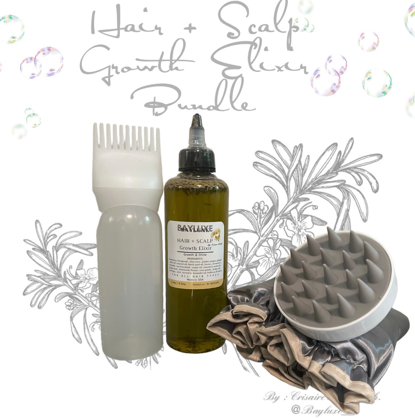 Hair + Scalp Growth Elixir Bundle