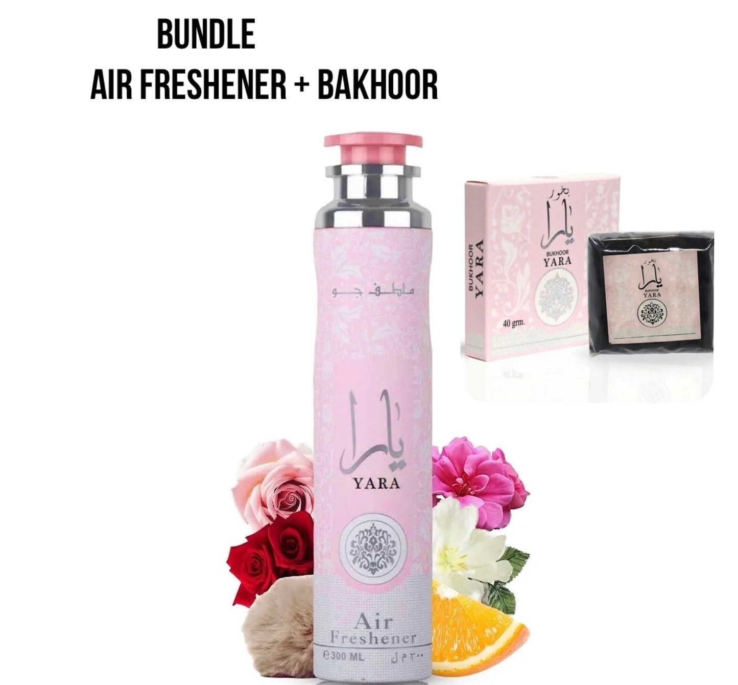 Yara Bundle air freshener + bakhoor