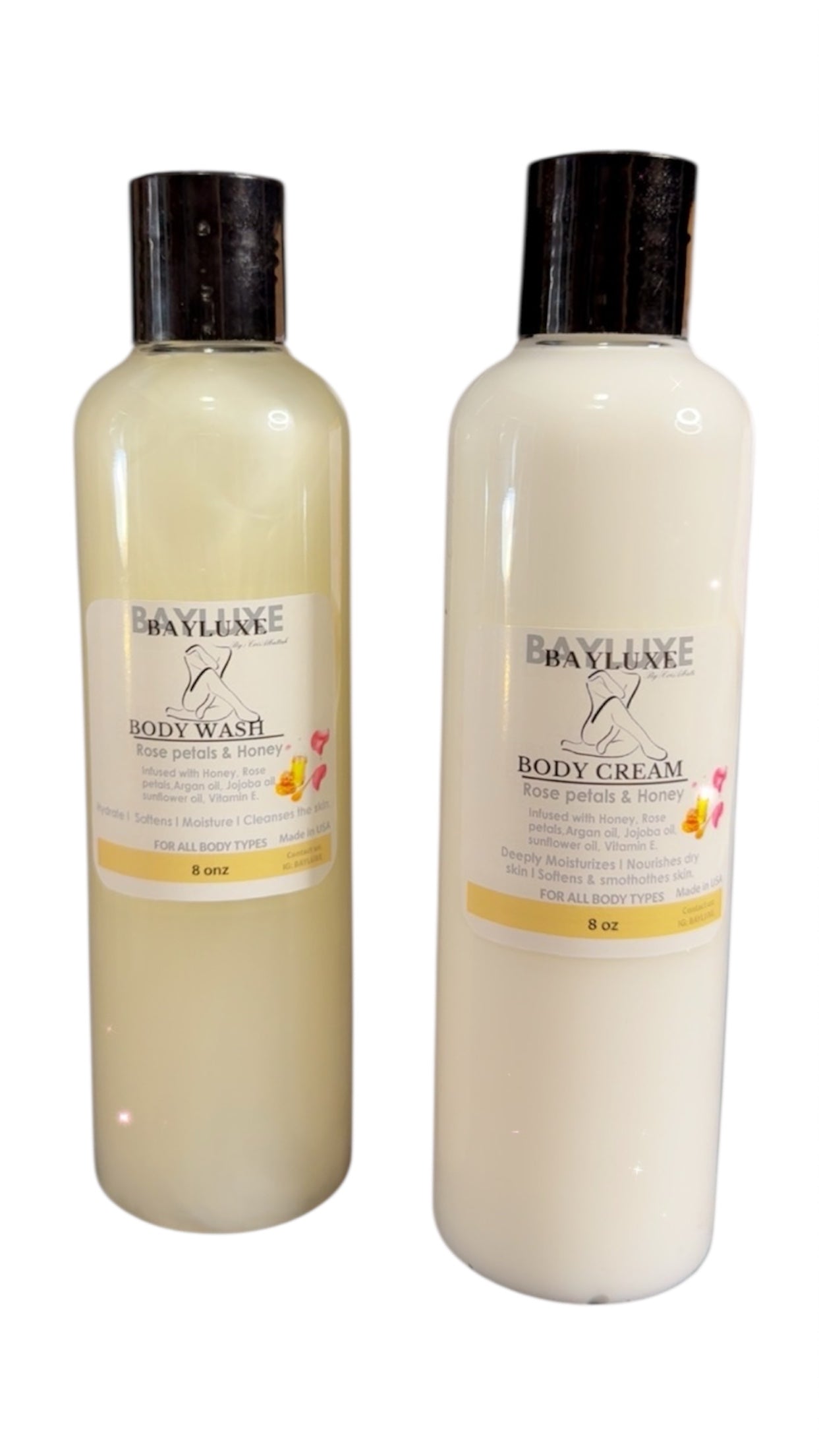 Body wash & cream Bundle