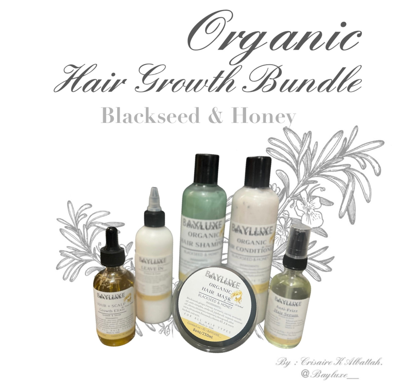 Organic Hair Growth Bundle
