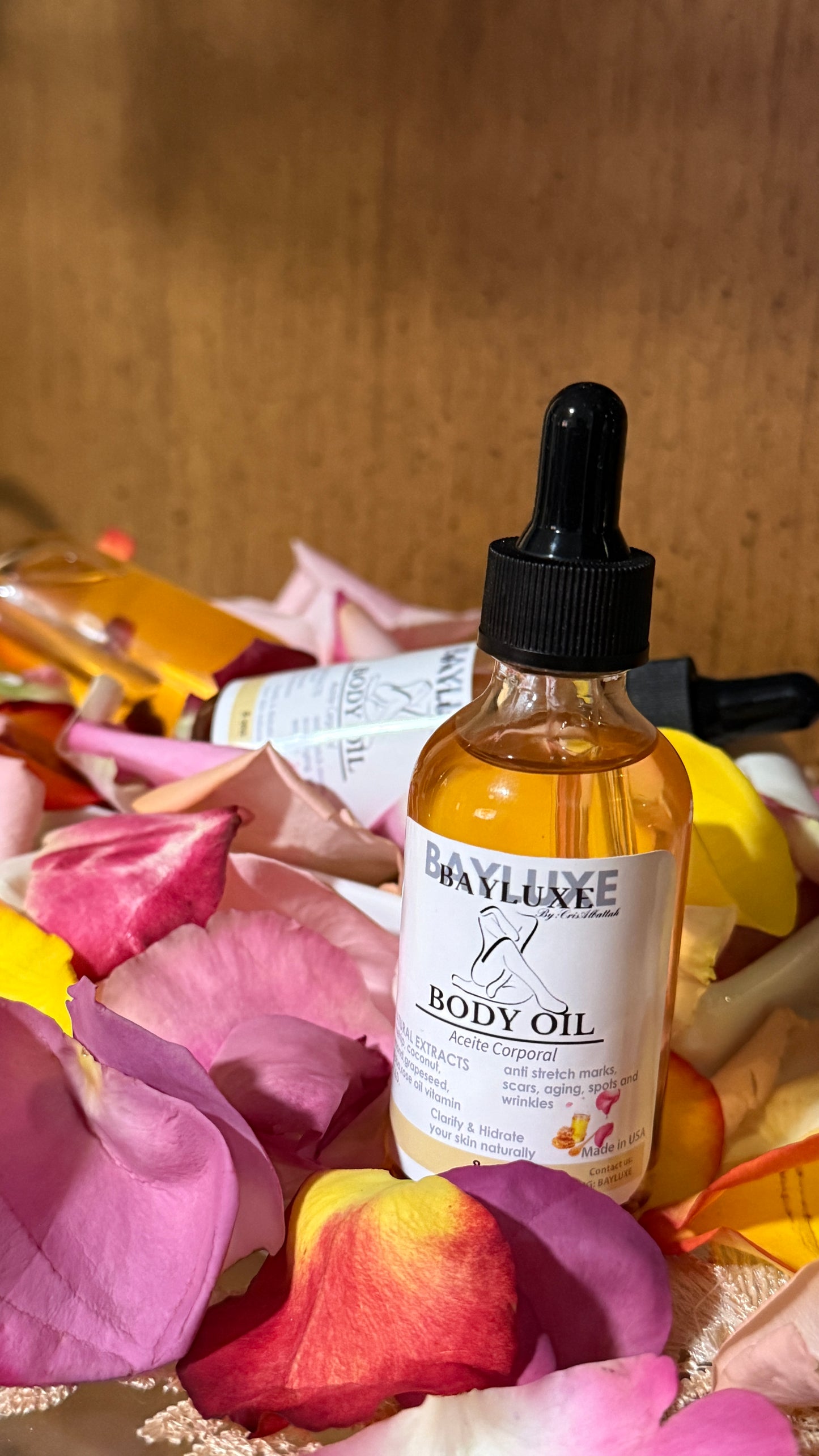 Body + Face Oil 🌹🐝 2 onz