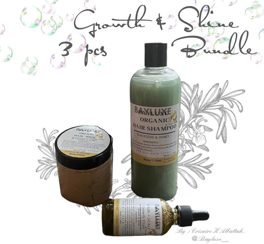 Growth and Shine 3 pcs Bundle