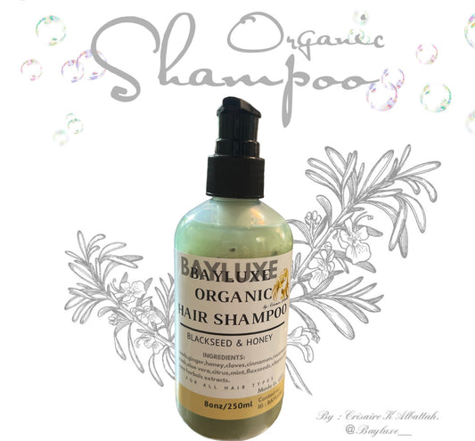 Organic Hair Shampoo 8 onz