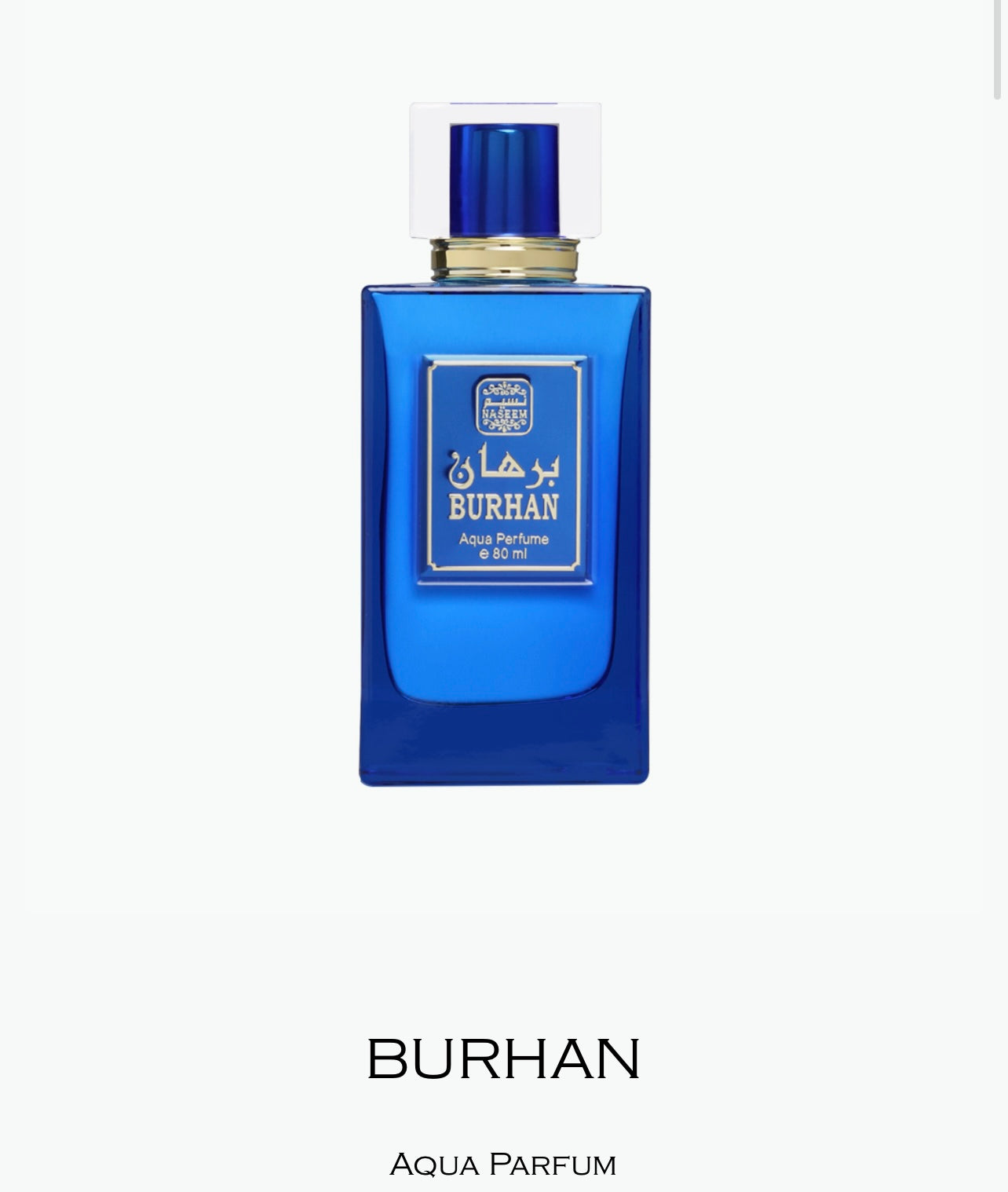 Burhan Aqua Perfume