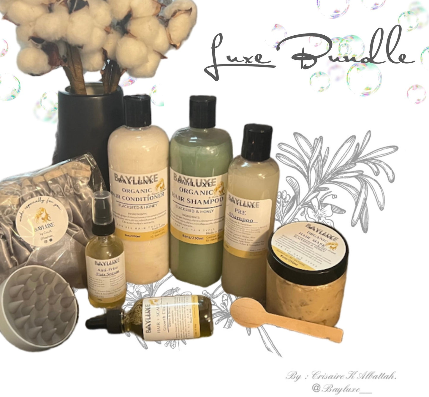 Luxe Hair Care & Growth Bundle " Growth & shine "