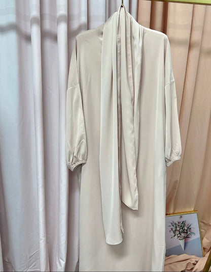 loose Abaya with attached hijab