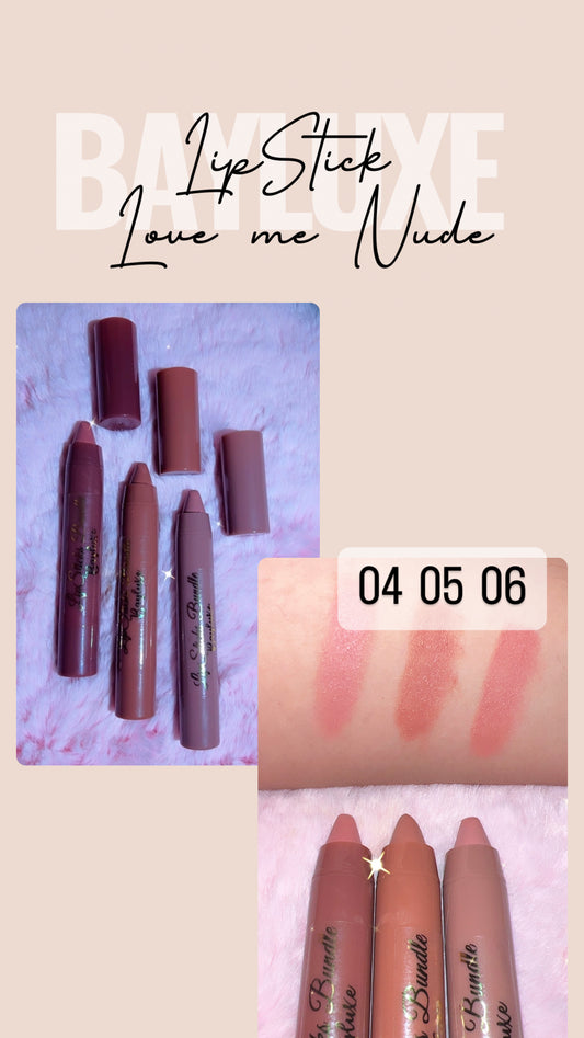 Lipstick love me Nude bundle